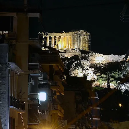 Apartment Urban Art Experience With Acropolis View *